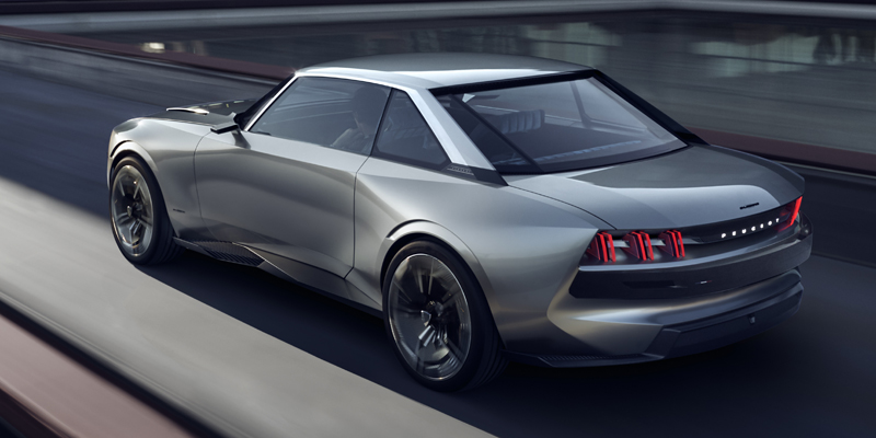 Peugeot e-Legend Autonomous Electric Concept 2018